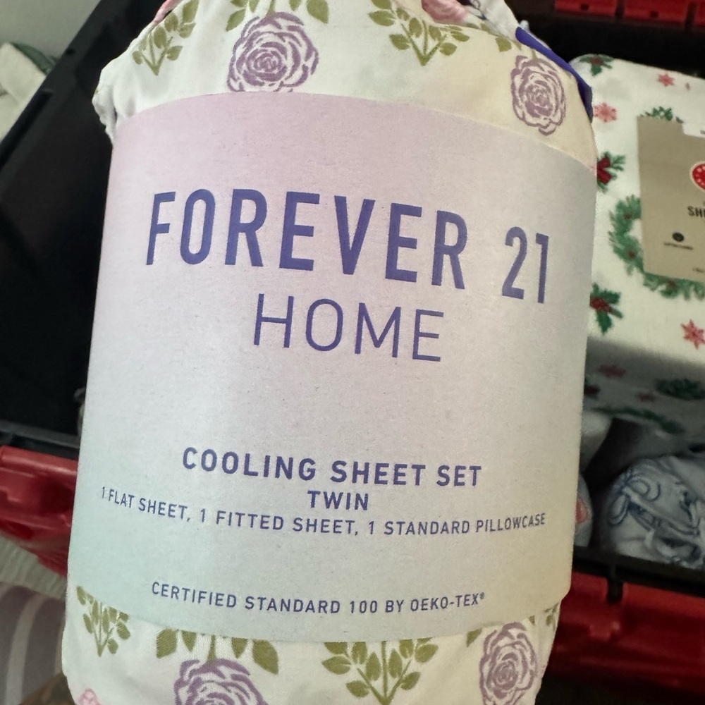 Forever 21 Home Twin Sheet Set - Lavender Floral
